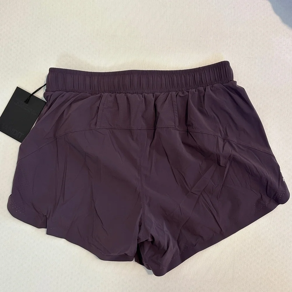Bandit Running Vento Training Shorts 4” in color Nightshade Size Small - Picture 2 of 3
